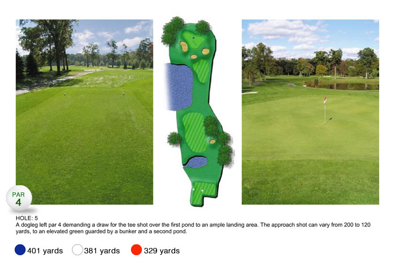 Scorecard Meadows Golf Club